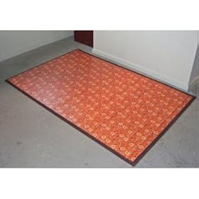 Anji Mountain Bamboo Rug Co. Daisies Bamboo Rug 2' x 3' by Anji Mountain