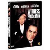 WITNESS FOR THE PROSECUTION [DVD] TYRONE POWER/MARLENE DIETRICH/CHARLES LAUGHTON (all region import on the NTSC system)