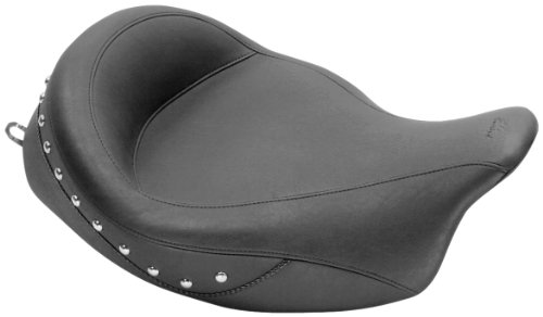 Mustang Super Wide Studded Solo Seat Chrome Studs 76068