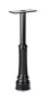 Architectural Mailboxes Basic Post with Decorative Cover Black