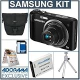 Samsung TL350 Digital Point & Shoot Camera Kit - Black - with 8GB SD Memory Card, Spare SLB-11A Type Battery, Camera Case, Table Top Tripod, EZ Digital Photography Guide