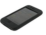 Apple iPhone 3G Black Silicone Skin Case Cover (Not Compatible wth 1st Generation iPhone)