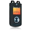 PCMICROSTORE Brand LG Chocolate 3 VX-8560 BLACK Premium Silicone Skin Case Cover