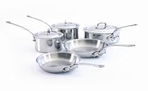 Big Sale Best Cheap Deals Mauviel M'Cook 5210.03 8 Piece Cookware Set, Cast Stainless Steel Handle
