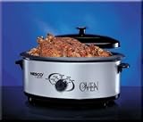 Nesco 4816-47-30 6-Quart  Roaster Oven with Removable Cookwell, Silver