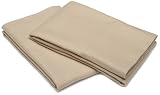 Pinzon 200-Gram Supima Velvet Flannel Standard Pillowcase Pair, Taupe