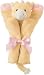 Gund - Tender Beginnings - Pink Giraffe - Satineesnugs - 12 Lovie Blankie