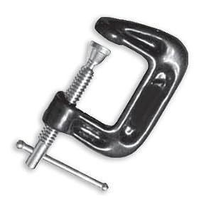 Heavy-Duty 2" Mini C-Clamp - All Steel