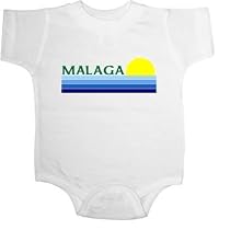 Malaga Ocean Sunset Baby Ultrasoft Onesie