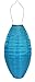 Allsop Home and Garden 31025 Soji Pod Turquoise, LED Outdoor Solar Lantern, Handmade with Weather-Resistant UV Rated Fabric, Stainless Steel Hardware, Chinese Style Light, 1-Count