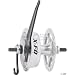 Sturmey Archer X-FD Front Drum Hub 36h, Silver