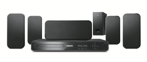 Philips HTS3264D/37 600 Watt DVD 5.1 Surround Sound Home Theater System with ipod Dock