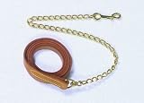 Lead With Chain, 6' Black
