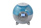 Ultrasonic Humidifier With Ozone Air Purification And Natural Ioniser. The Most Advanced Humidifer Currently Available.adjustable Humidity Level+mist Volume. Whisper Quiet With Modern Contemporary Design. Remote Control, Lcd And Night Light. Colour White/blue