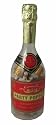 One bottle of 20 x GOLD holographic foil party poppers