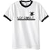 Los Cabos, Mexico Black Palm 1 Ringer T-Shirt