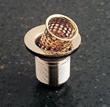 Blanco 950-223 Deluxe Steel Strainer, Polished Brass