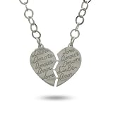 Love Notes Broken Heart Necklace - Clearance Final Sale