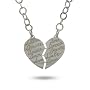 Love Notes Broken Heart Necklace - Clearance Final Sale