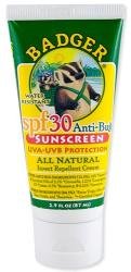 Badger Anti-Bug Sunscreen SPF 30 2.9 oz cream