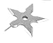 Apex Export Ninja Assassin Throwing Death Clothing Hook Style Star Coat Hang Home Decoration (2 pieces)