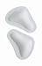 Pedag 135 T-Form Self Adhesive Metatarsal Pad for Flat Feet, White Leather, Medium (8L to 7M)