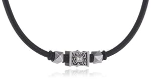 Bruno Banani 64/81661 - 3 - Collar de hombre de acero inoxidable, 45 cm