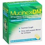 Mucinex DM Tablets - 54 ct. 600mg guaifenesin and 30mg dextromethorphan HBr extended-release bi-layer tablets.Expectorant and cough suppressant.