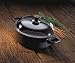 Scanpan Classic Ceramic Titanium 3-1/4-Quart Covered Oval Low Stew Pot