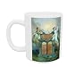 Declaration of the Rights of Man and the Citizen (oil on canvas) by French School - Mug - Standard Size