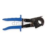 Westward 1YNB3 Ratcheting Cable Cutter, 12 In, 1/4 In Cap