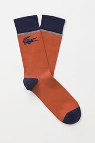 Men's Jersey Intarsia Croc Sock