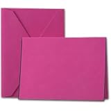 Navy Bordered Raspberry Notes