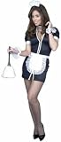 Adult Women's French Maid Costume (Sz:Large 11-13)