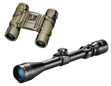 W.C. 3-9x40 Riflescope w/ 8x21 Binoculars--