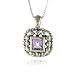 Sterling Silver Amethyst Pendant