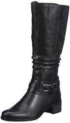 Amia 264 248, Damen Klassische Stiefel, Schwarz (schwarz 002), EU 41