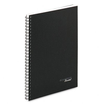 1-Subject Wirebound Business Notebook - Lgl Rule, 6 x 9-1/2, WE, 80 Sheets/Pd(sold in packs of 3)