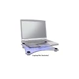 Notebook Cooler Pad w/3 60mm Blue LED Fans (Clear)by ImportPro