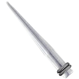 One Acrylic Taper: 8g Clear