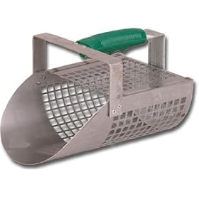 Deluxe Hand Held Sand Scoop for use with metal detector