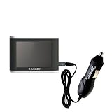 Rapid Car / Auto Charger for the Amcor Navigation GPS 3600 3600B - uses Gomadic TipExchange Technology