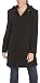 Apparel : AK Anne Klein Women's Zip Front Hooded 3/4 Length Jacket