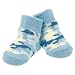 Baby : Elegant Baby Blue Camouflage Booties Socks Newborn - 6months