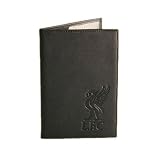 Liverpool FC. Black Leather Passport Wallet