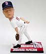 Boston Red Sox Jonathan Papelbon Forever Collectibles On Field Bobble Head - Baseball Sports Merchandise
