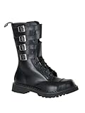 Black Demonia Steel Toe Leather Boot - Mens 13