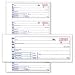 Adams Business Forms Products - Money/Rent Receipt Bk, Tape Bound, 2-Part, 2-3/4