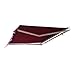 Outsunny 8' x 7' Patio Manual Retractable Sun Shade Awning - Red