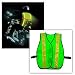 RAM LED Illuminated Mesh Safety Vest LIME GREEN